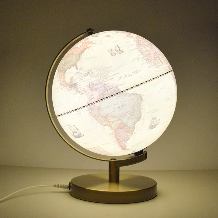 Illuminated Globes World Globe